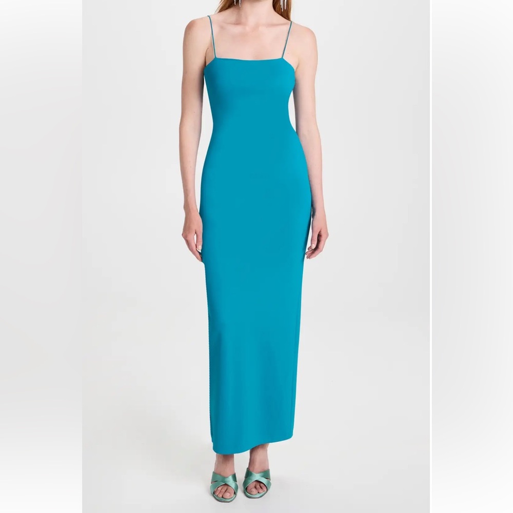 NELLE SPAGHETTI STRAP MAXI DRESS Alice and Olivia